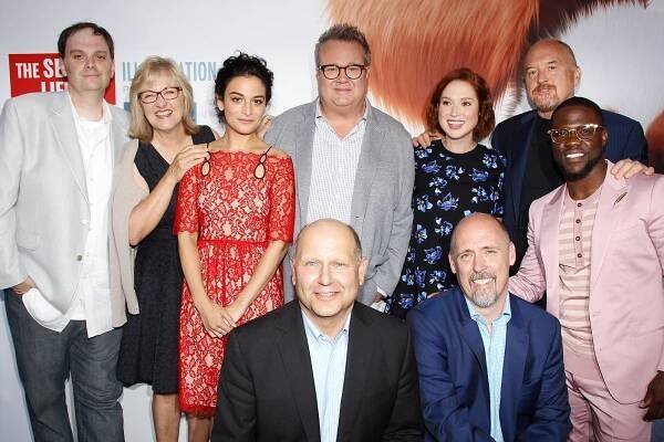 Brian Lynch, Janet Healy, Jenny Slate, Christopher Meledandri, Eric Stonestreet, Ellie Kemper, Chris Renaud, Louis C.K., Kevin Hart - Tajný život mazlíčků - Z akcí