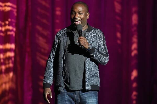 LOS ANGELES, CA - NOVEMBER 04: Hannibal Buress performs onstage at the International Myeloma Foundation 11th Annual Comedy Celebration at The Wilshire Ebell Theatre on November 4, 2017 in Los Angeles, California. (Photo by Brandon Williams/Getty Images for International Myeloma Foundation)