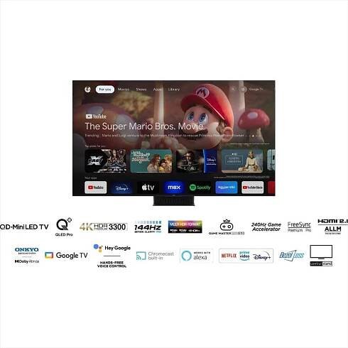 75C855 QLED TV Mini LED 144Hz TCL