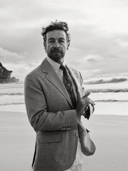 Simon Baker for Esquire Australia. Photography: Georges Antoni