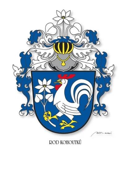 Rodinné erby, osobní znaky uznávaného výtvarníka a heraldika Zdeňka Velebného | Velebný & Fam