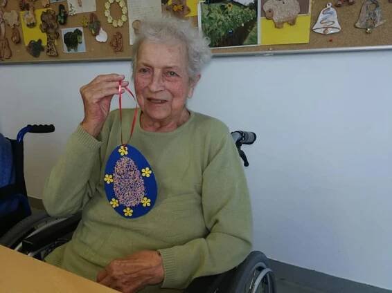 FOTO: Do Domu seniorů ve Františkově dorazily svátky jara