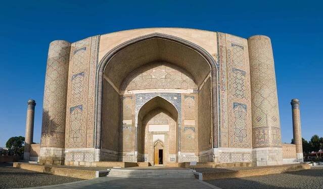 Uzbekistán - Samarkand - Bibi Khanym mešita