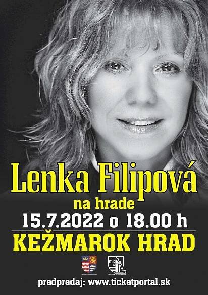 Lenka Filipová na Kežmarskom hrade - Región Vysoké Tatry