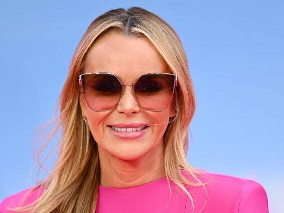 Amanda Holden's pool terrace at £7m Surrey home could be the French Riviera