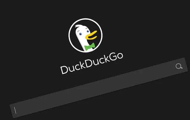 Duck Duck Go Search Interface Wallpaper