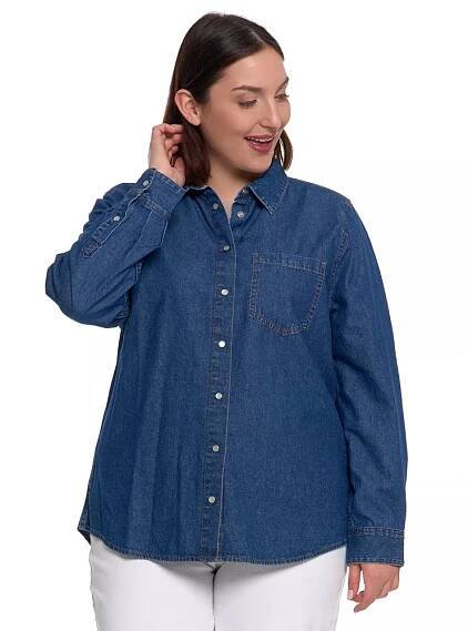 MORAJ košile dámská OKD5500-001 riflová, jeans