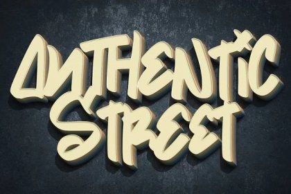 Street Art | Street Typeface, Fonts | GraphicRiver