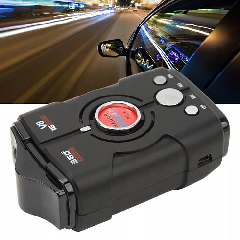 DETEKTOR RADARŮ AUTOMOBILŮ, ROZŠÍŘENÝ DETEKTOR RYCHLOSTI 360 STUPŇŮ Váha výrobku včetně jednotkového obalu 0.17 kg