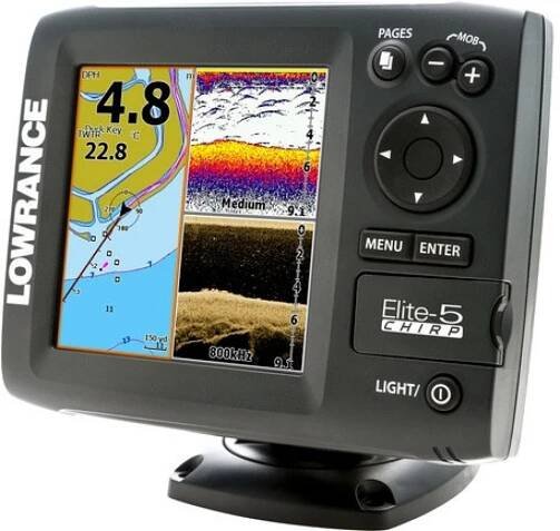 LOWRANCE ELITE 5 GPS