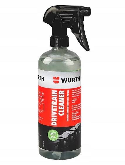 Prostředek na čištění pohonů jízdních kol 750ML WURTH