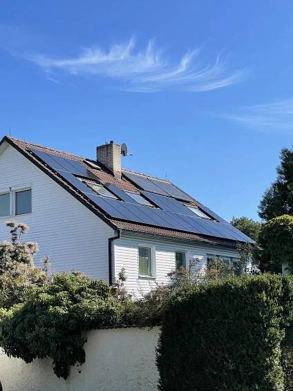 Solární elektrárna Černošice, rodinný dům - Protech Solar