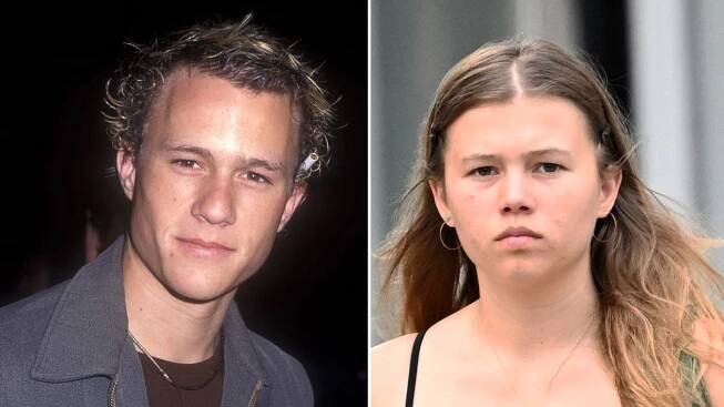 Heath Ledger's daughter Matilda looks like his twin ahead of her 20th birthday
