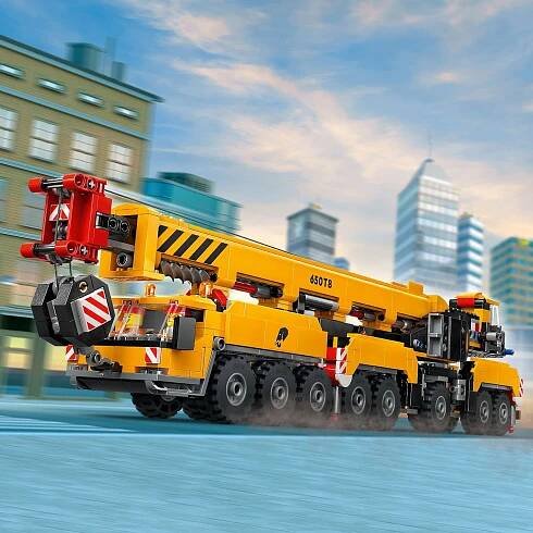 LEGO® City 60409 Žlutý pojízdný stavební jeřáb