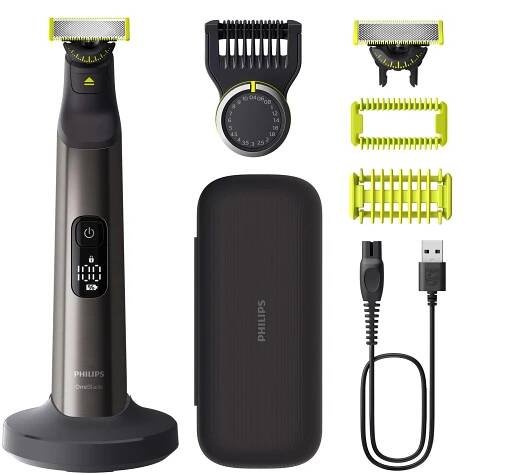 Zastřihovač vousů Philips OneBlade Pro 360 QP6652/61 chrom