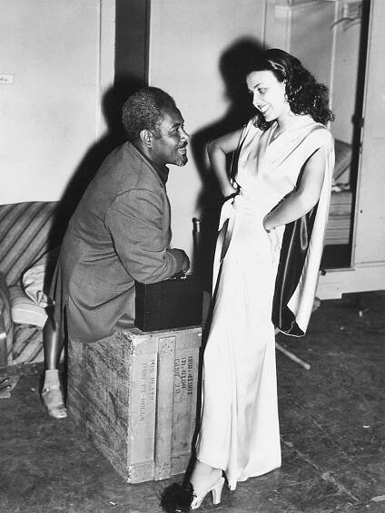 Rex Ingram, Lena Horne - Chata na nebesích - Z natáčení