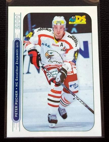 Peter Pucher DS 2000/01 HC Znojemští Orli - Hokejové karty
