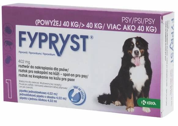 Fypryst Spot-on XL pes nad 40 kg 1 pipeta