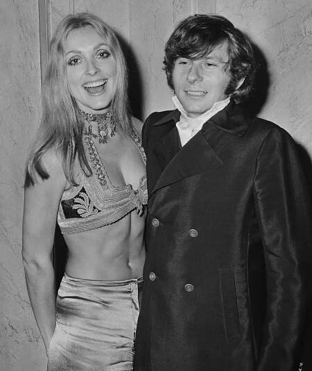 Sharon Tate and Roman Polanski at the premiere of 'Rosemary's Baby' on 24th January 1969