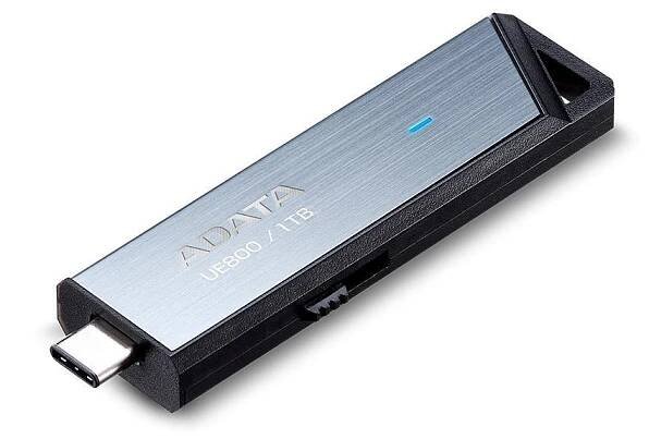 ADATA Flash Disk 1TB UE800, USB 3.2 USB-C, Elite drive, šedá | TonerPartner.cz