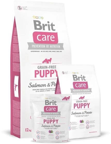 Brit Care Grain-free Puppy Salmon & Potato 2 x 12 kg