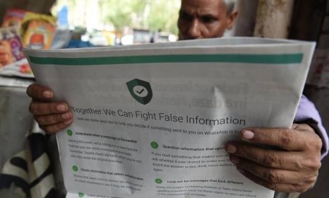 'Fake news often goes viral': WhatsApp ads warn India after mob lynchings
