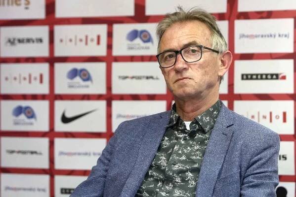 Trenér Zbrojovky Brno Miloslav Machálek