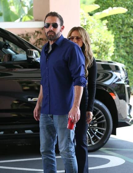 Jennifer Lopez and Ben Affleck Reunited for the First Time Since Filing for Divorce