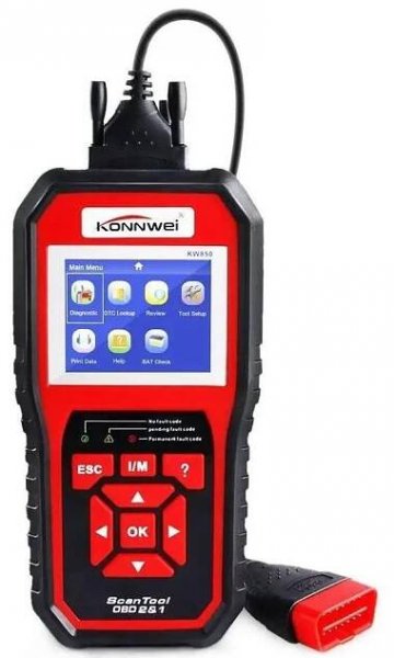 Autodiagnostika Konnwei KW850, OBD II