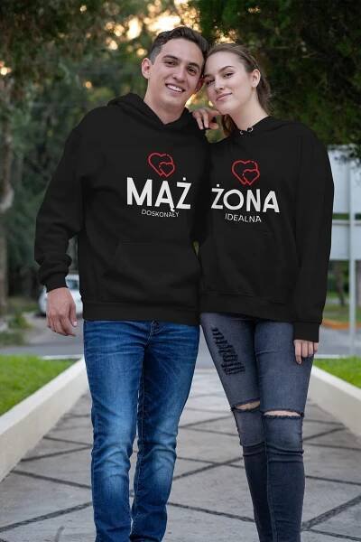 SADA MIKIN PRO PÁRY MANŽEL MANŽELKA MIKINY PÁRY DÁREK Značka LOGOSTORE