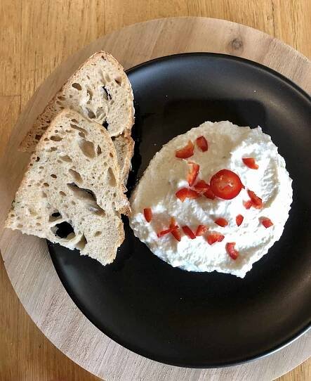 Greek Feta Cheese Dip (Tirokafteri) recipe
