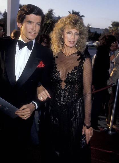 Pierce and first wife Cassandra Harris