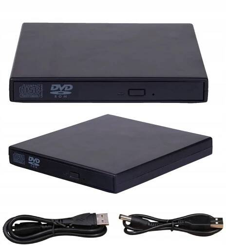 EXTERNÍ JEDNOTKA CD/DVD-ROM/RW PŘEHRÁVAČ, NAHRÁVAČ PRO DISKY NA USB