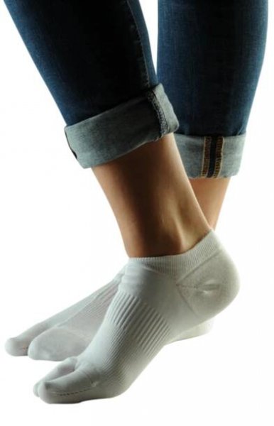 ARTHROVEN ponožky s korektorom na hallux valgus short biela - Veľkosť S