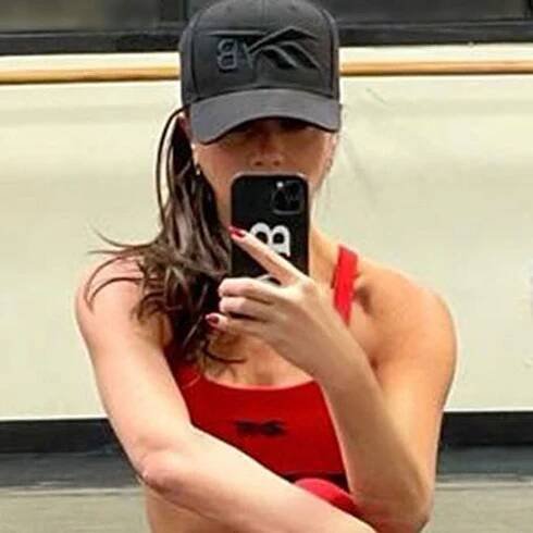 Victoria Beckham displays athletic figure during 'relentless' workout – husband David reacts