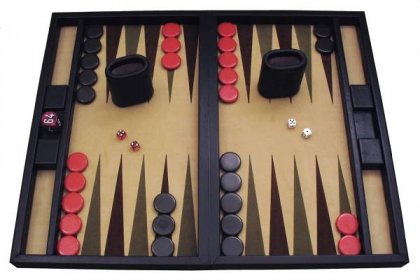 Backgammon - hrací deska (reálná)