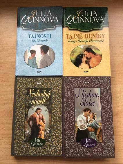 4x Quinnová - Tajnosti sira Richarda, Tajné deníky slečny + 2 další