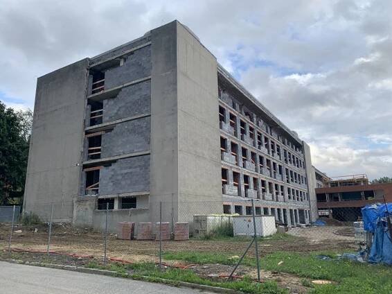 Domov Korýtko – foto z výstavby