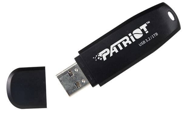 Patriot Xporter Core 1TB černá / Flash Disk / USB 3.2 / USB-A / Rychlost čtení až 80 MBs