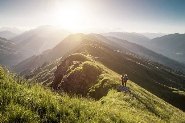 Saalbach Hinterglemm: panoramatický Home of Lässig Hike