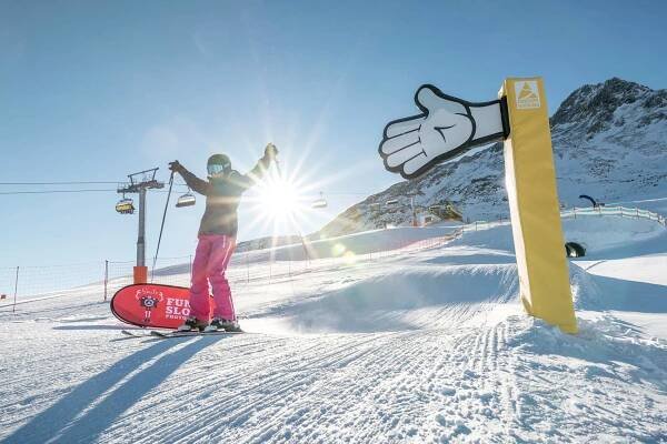 Snowpark & Funpark im Skigebiet Schöneben