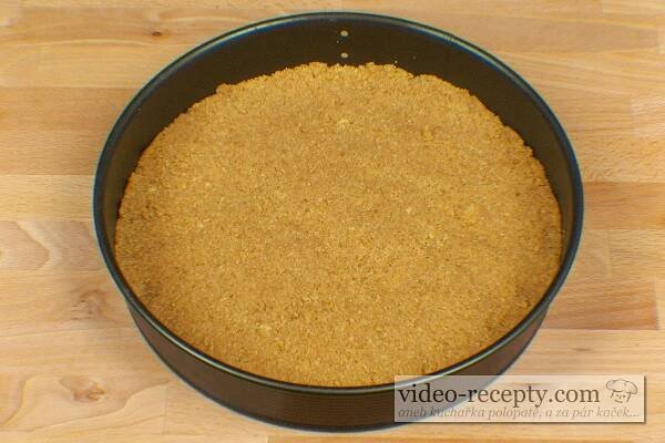 Cheesecake s hruškovým přelivem - recept a videorecept
