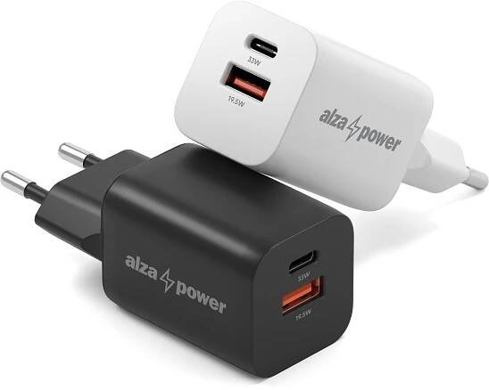 AlzaPower A133 Fast Charge 33W černá