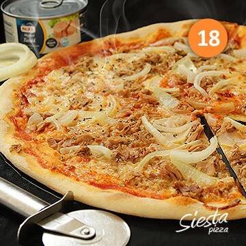 Siestapizza 18. Tonno