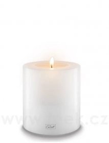 TEEK | Venkovní věčná svíčka/svícen ve tvaru svíčky pro čajovou svíčku, Farluce Trend Qult, dia 10 cm, výška 12 cm - Terasa