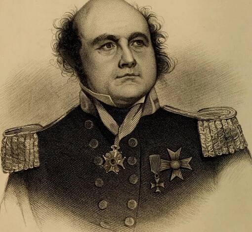 Engraving Of Sir John Franklin