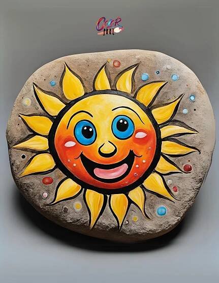 Painting rocks