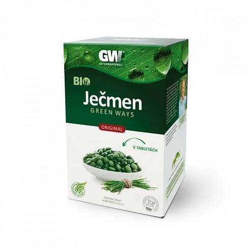 Ječmen Green Ways tablety 210g - Zelené zdravíčko