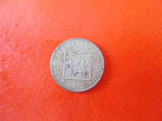 Mince deset  korun Ag stříbro 1932 10 kč Československo - Numismatika