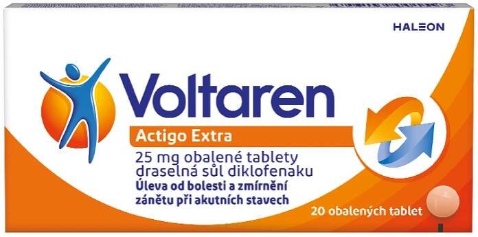 Voltaren Actigo Extra 25mg